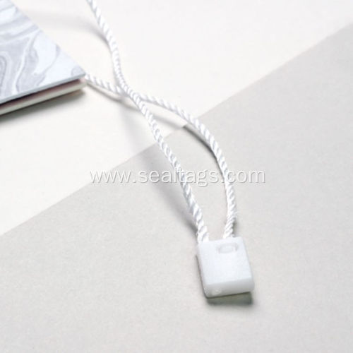 No logo platic polyester cord tag for umbrella